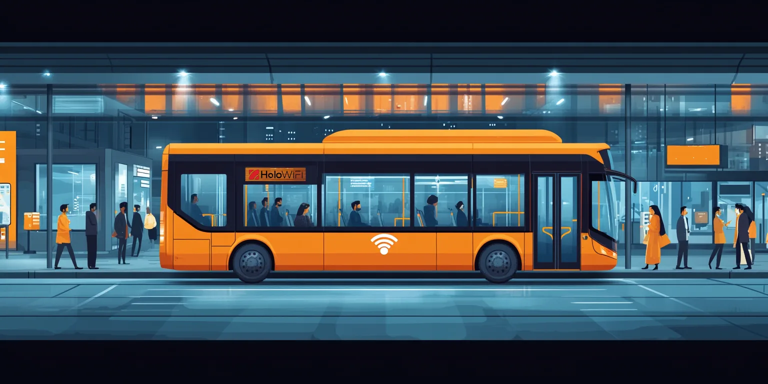 HaloWiFi bus and transportation WiFi solution